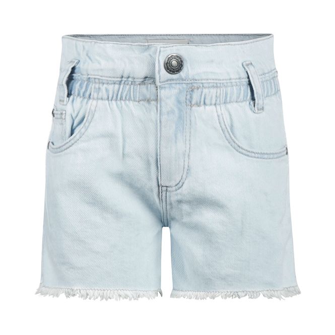 Hovedbilde Girls' Loose Fit Denim Shorts, Light Blue  - Koko ...