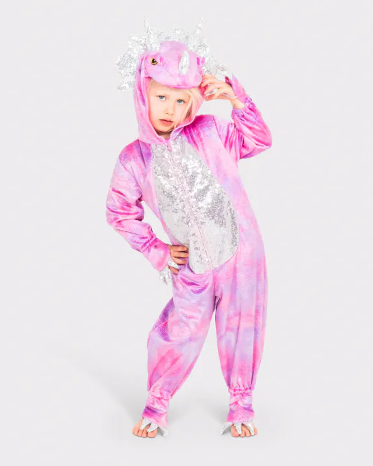 Hovedbilde Jumpsuit Pink Triceratops