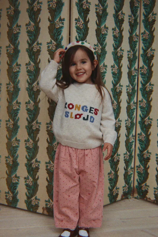 BILLI KNIT SWEATER, Off White - Konges Sløjd