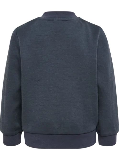 Hovedbilde Mini Wool Zip Jacket Bee, Ombre Blue - Hummel