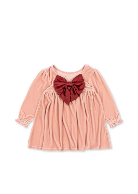 Hovedbilde Gia Bow Dress, Mellow Rose - Konges Sløjd