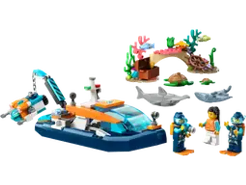 60377 Utforskere og dykkerbåt