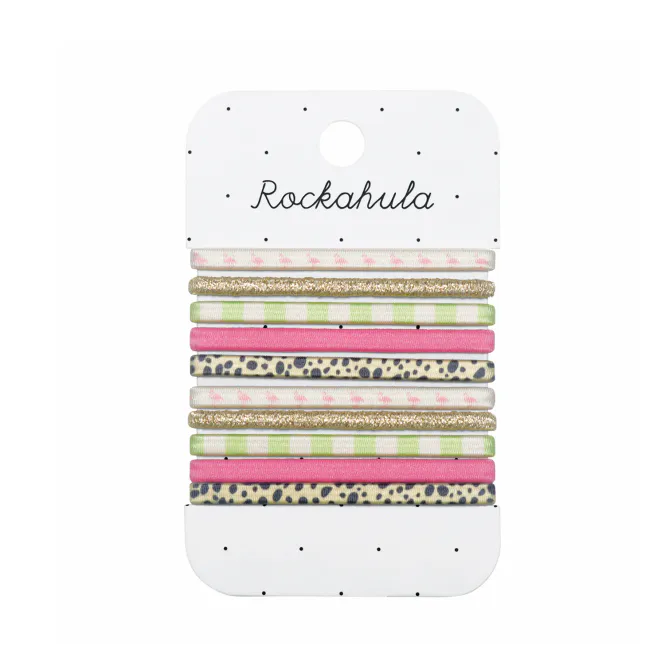 Hovedbilde Rockahula Hårstrikker - Safari - 10pk.