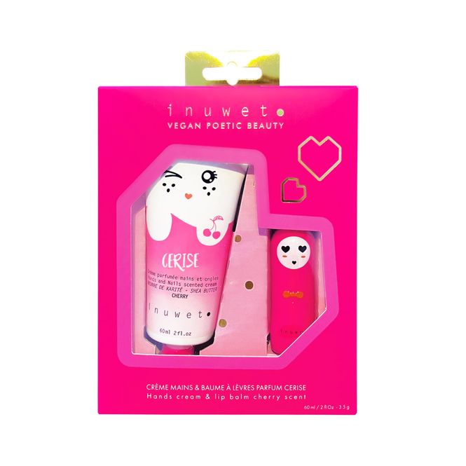 Hovedbilde WIZ SET - Cherry hand cream & lip balm