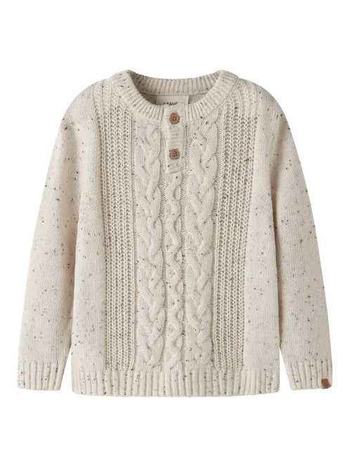 Hovedbilde Galto Kai LS Knit, Turtledove - Lil´Atelier